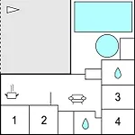 Дом отдыха In With Sauna Блокхус