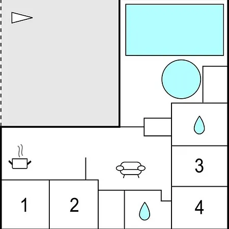 Ferienhaus In With Sauna Blokhus